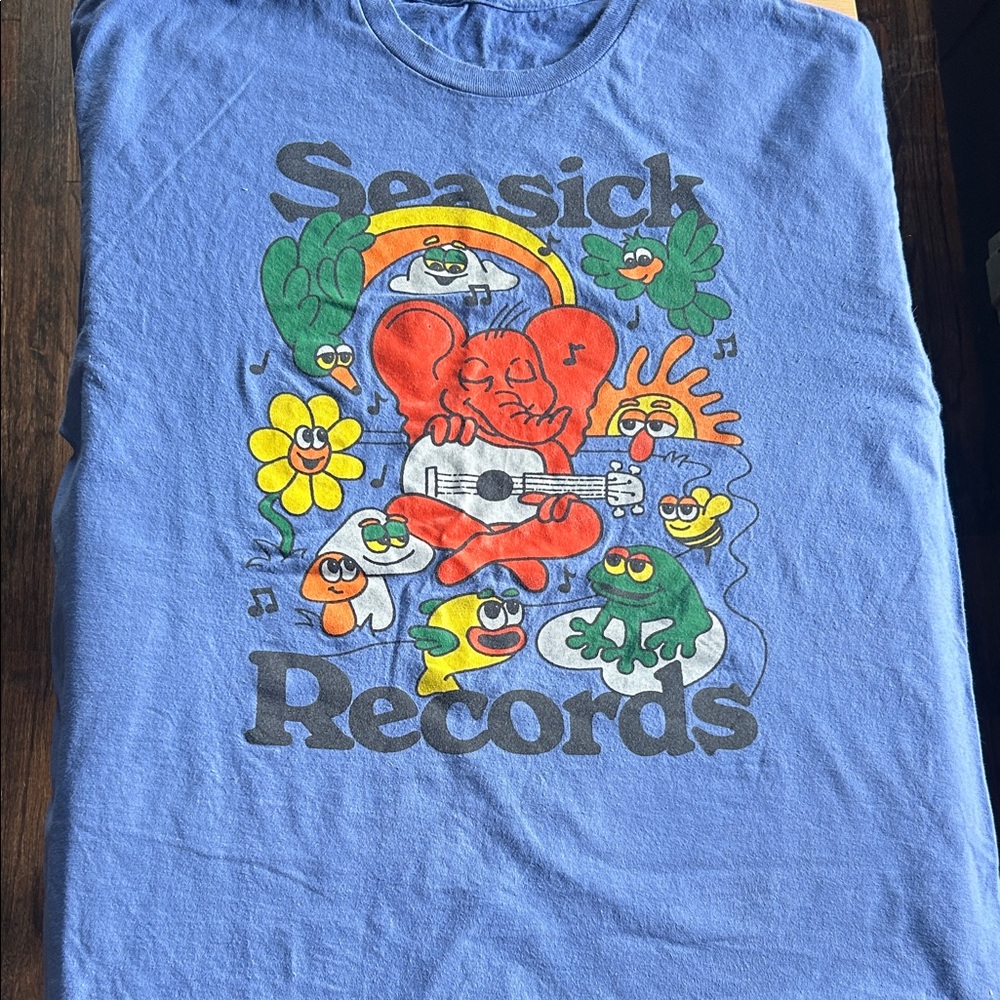 Blue Graphic T-Shirt